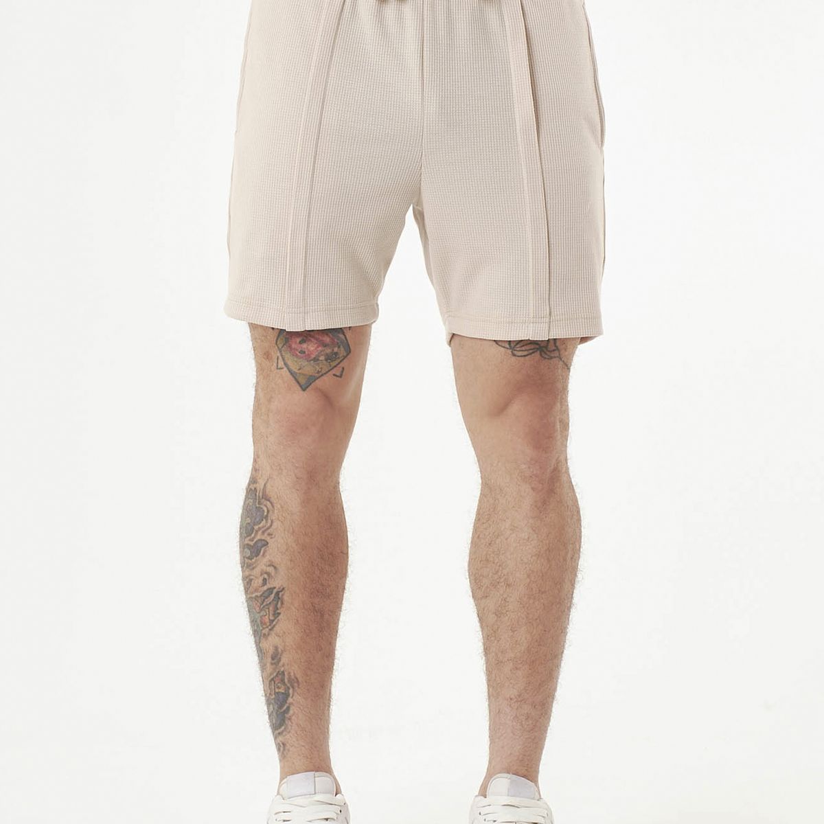 BELIFE - Bermuda arena para hombre en textura galleta