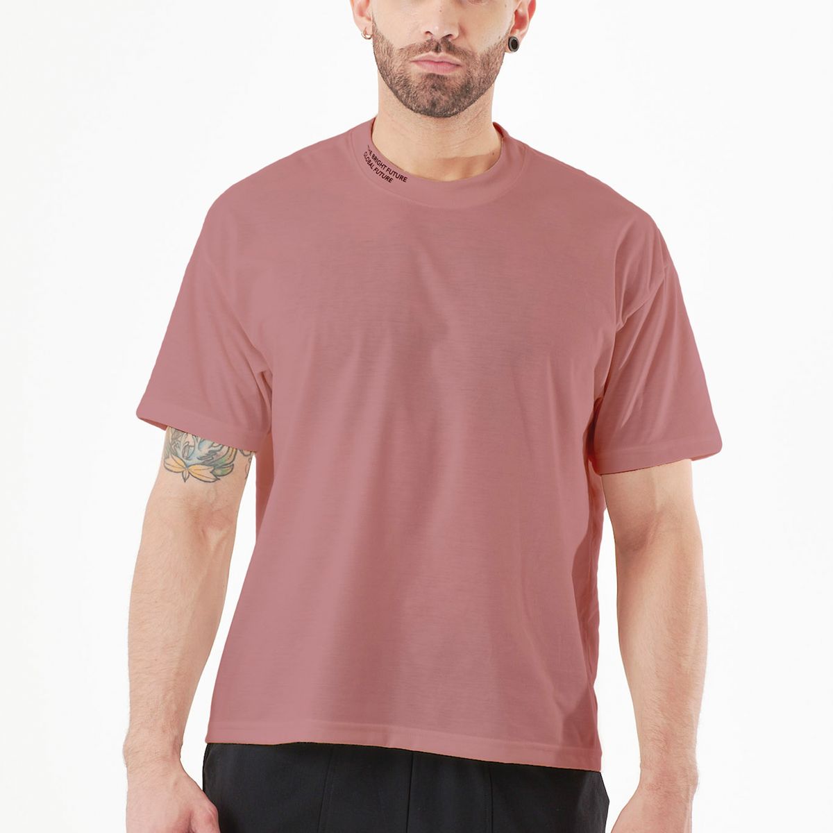 BELIFE - Camiseta manga corta vino para hombre