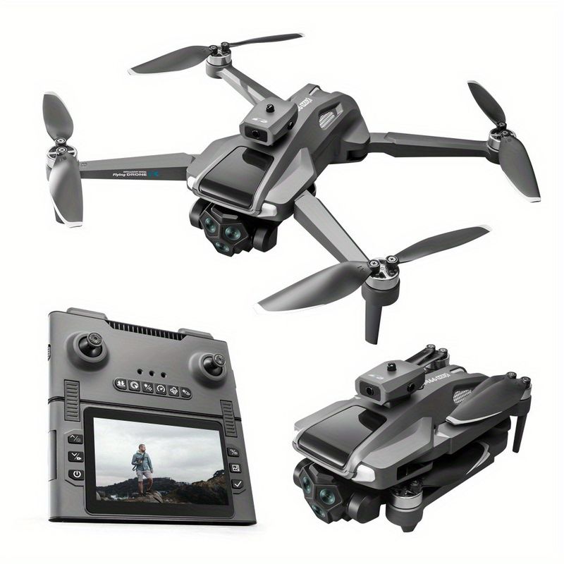 GENERICO - Dron M66 Sin Escobillas Pantalla Evitación De Obstáculos Fpv
