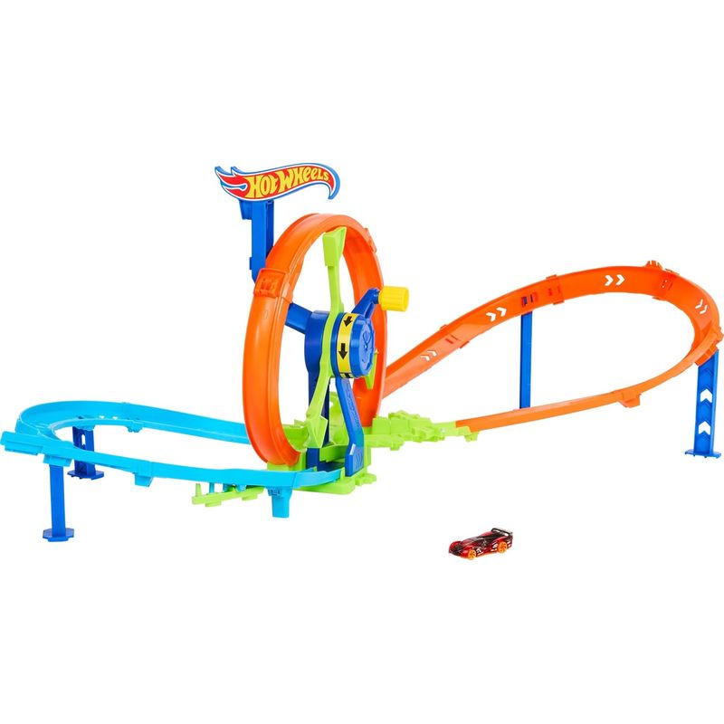 HOT WHEELS - Pista Hot Wheels City Desafio Turbinas Acción Stunt Strack