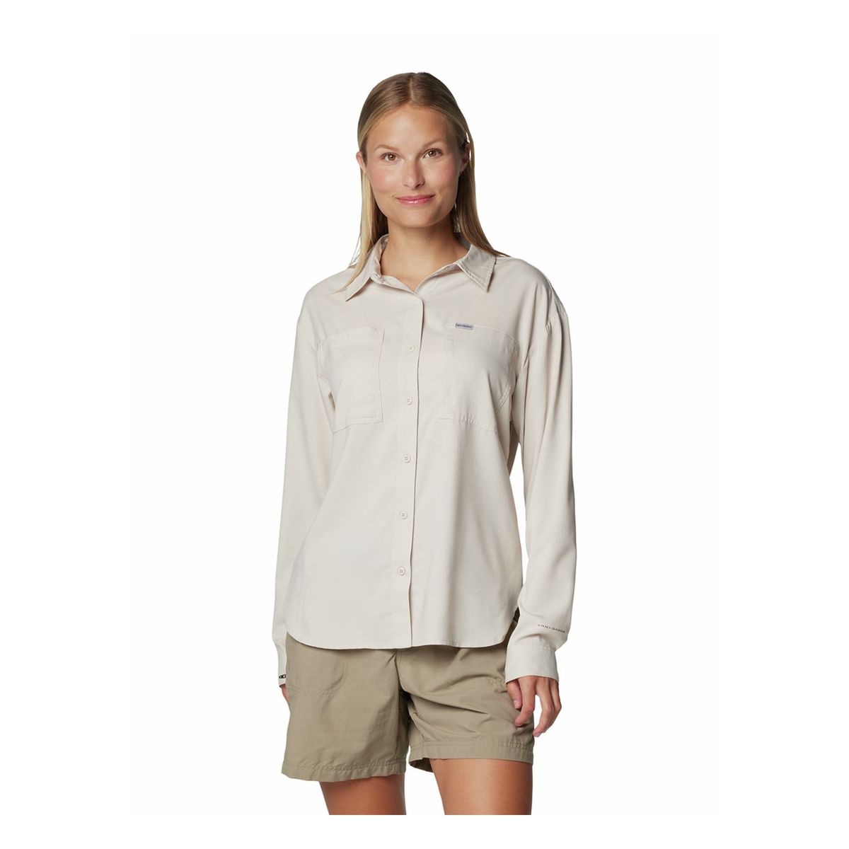 COLUMBIA - Camisa Mujer Columbia SILVER RIDGE UTILITY Gris claro COLUMBIA
