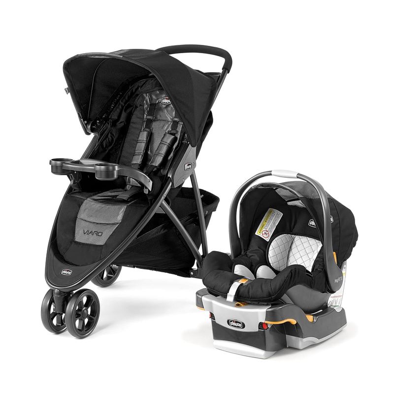 CHICCO - Sistema de Viaje 3 en 1 Chicco Bravo Coche y Cuna - Bravo