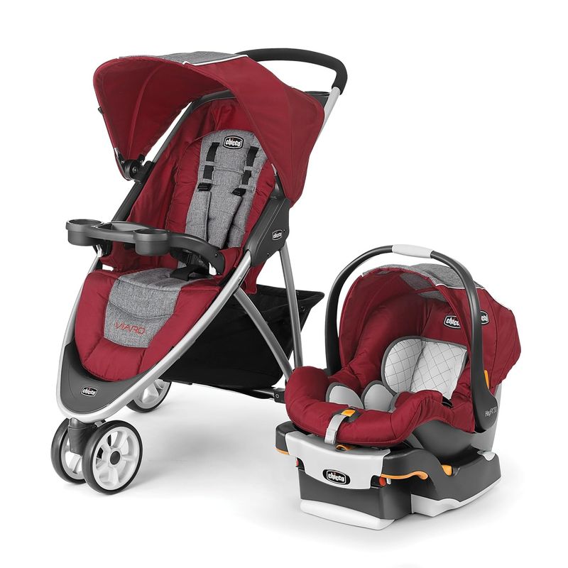 CHICCO - Sistema de Viaje Chicco Viaro Cranberry