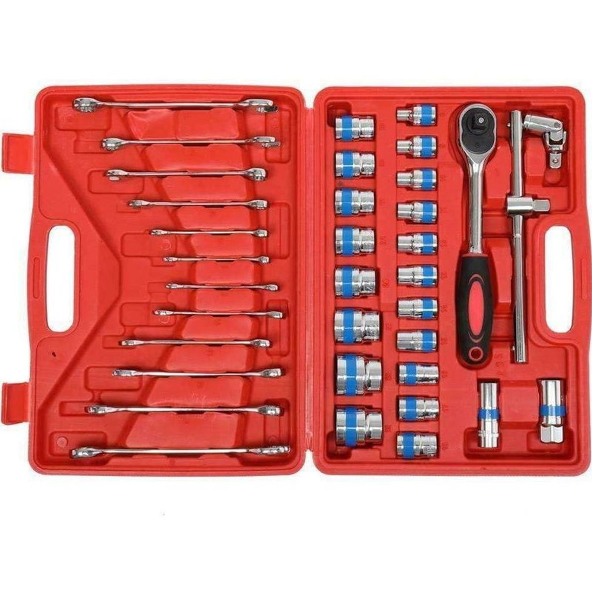 SKY - Set De Llaves Y Copas 37Pcs No Generica