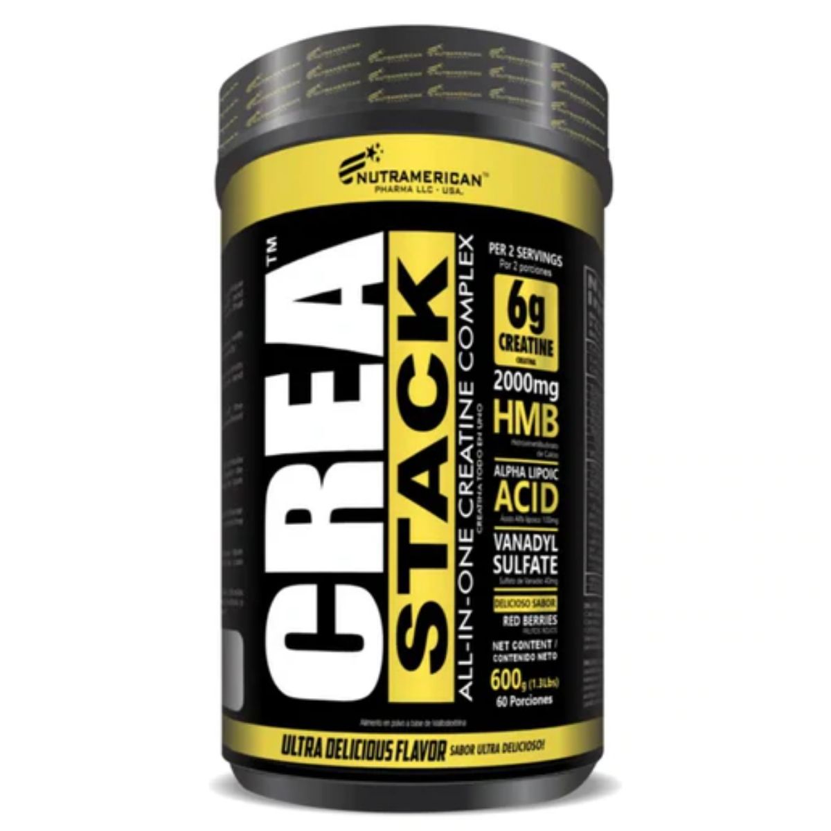MEGAPLEX - Crea Stack Creatina Monohidratada 6gr