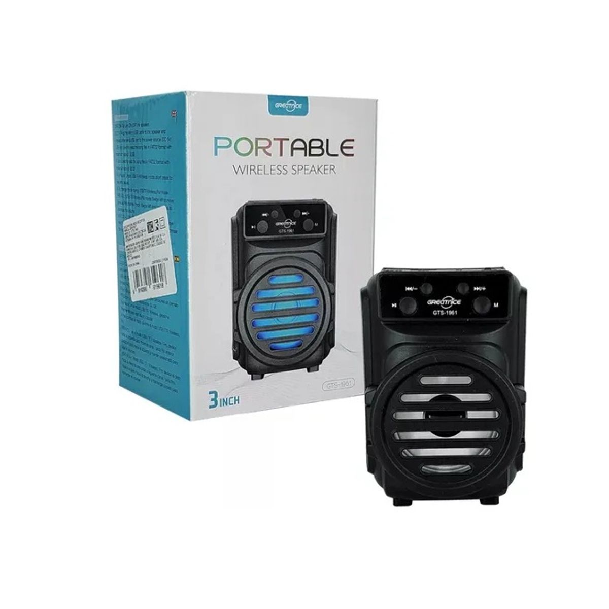 GENERICO - PARLANTE BT INALÁMBRICO GTS-1961