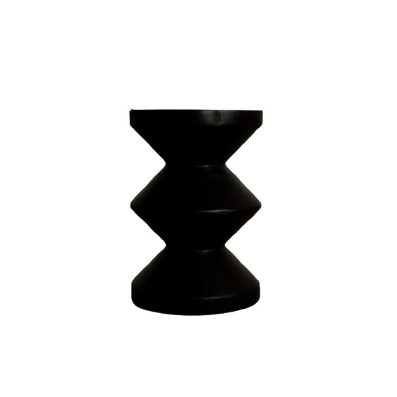 GENERICO - Mesa Auxiliar  Sidney Escultural en Madera 30 × 45 cm