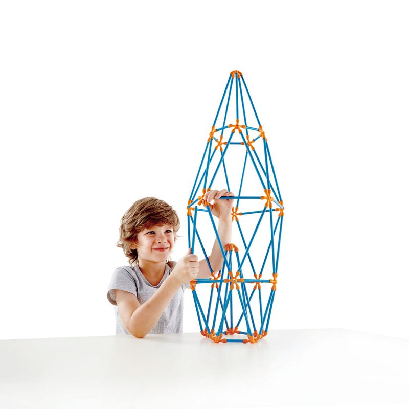 HAPE TOYS - KIT DE CONSTRUCCIÓN MULTI-TOWER PARA NIÑOS