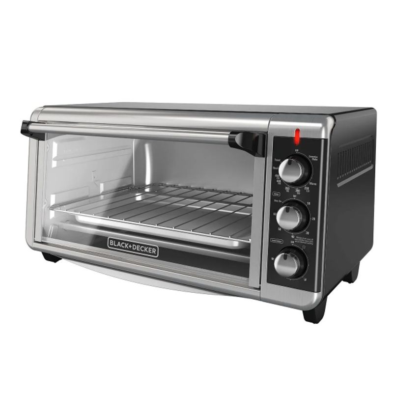 BLACK+DECKER - Horno eléctrico Black+Decker extra ancho