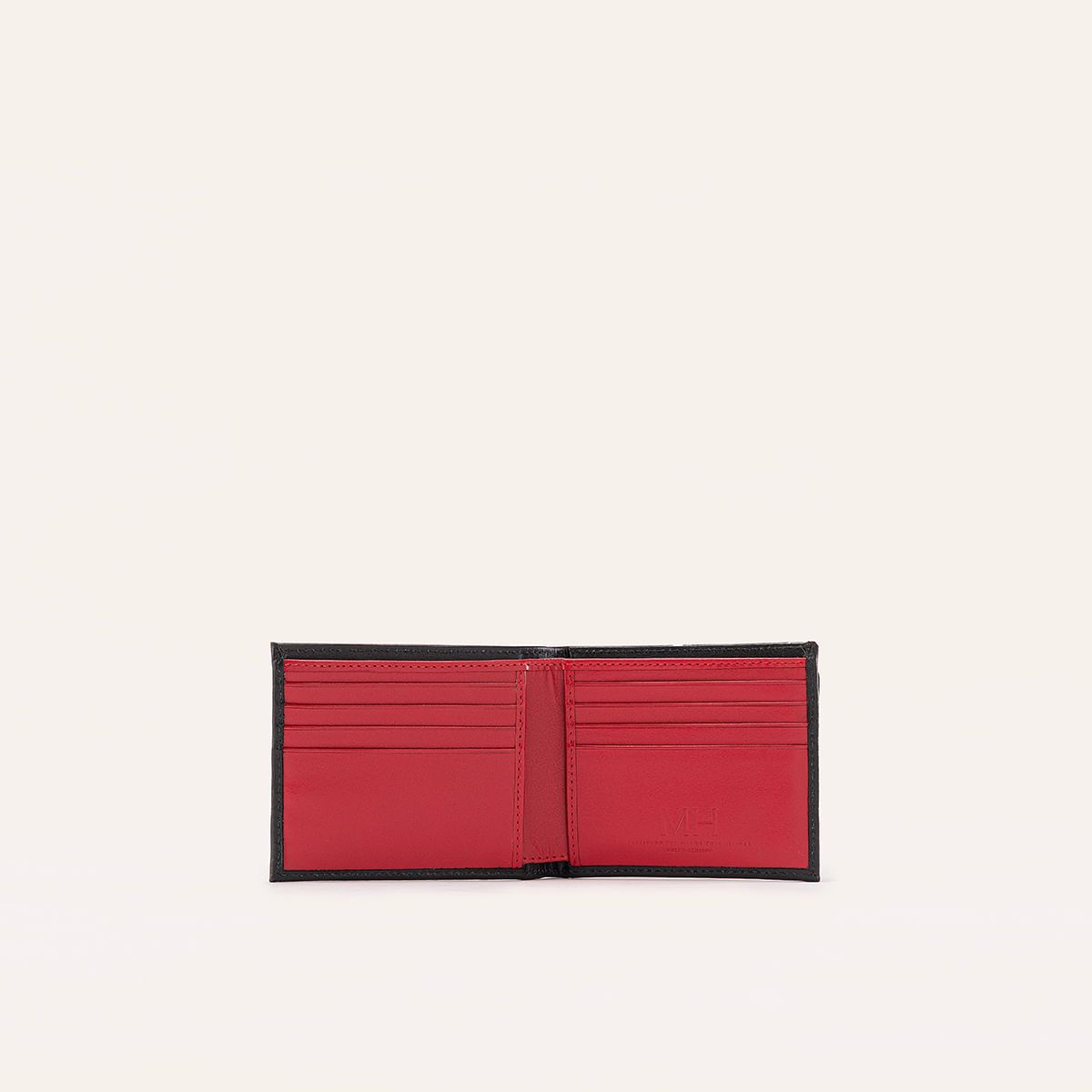 MARIO HERNANDEZ - Billetera Extraplana Con Tarjetero Extraible Negro Chili Esencial
