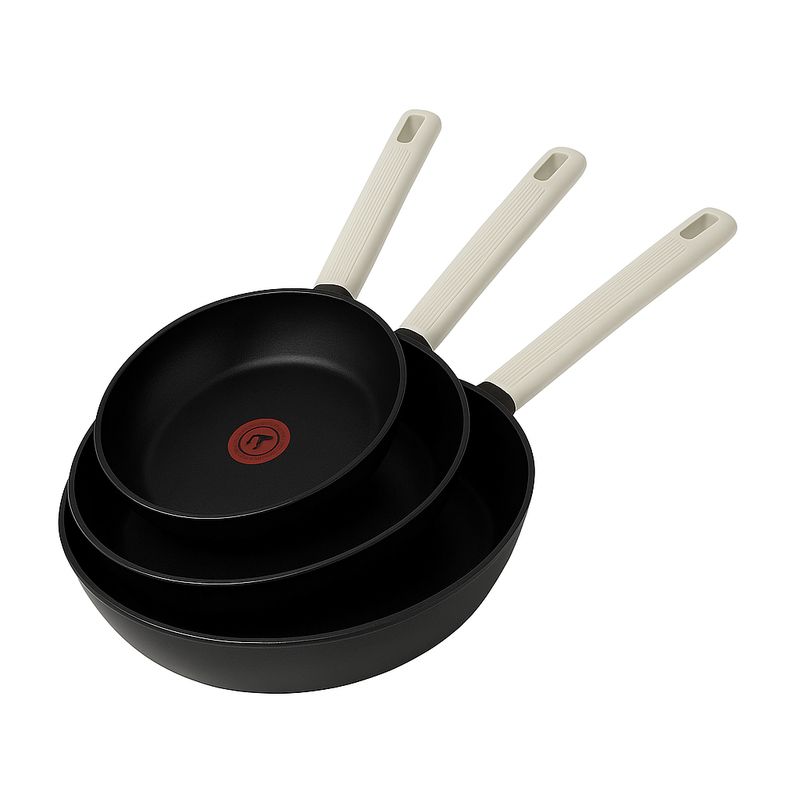 BERGNER - Set x3 Sartenes Lines Forjado (20, 24 y 28 cm) Inducción