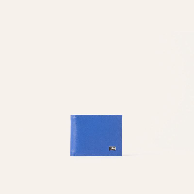 MARIO HERNANDEZ - Billetera Extraplana Con Inserto Azul Esencial 2025