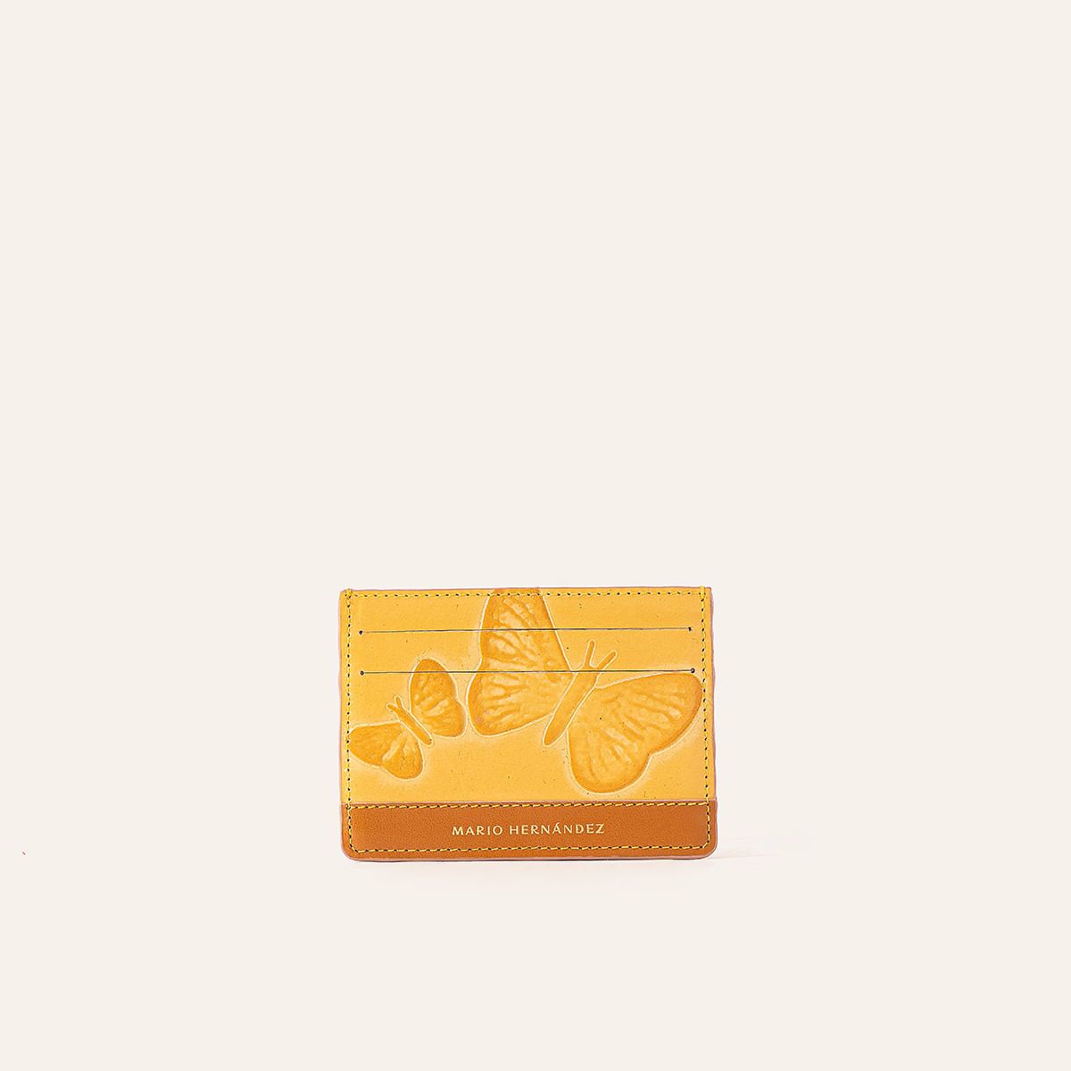 MARIO HERNANDEZ - Tarjetero Plano Dijon Mariposas