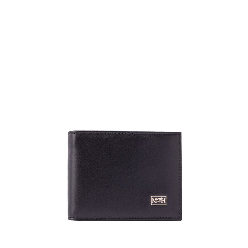 MARIO HERNANDEZ - Billetera Extraplana 6 Tarjetas Negro Etna Esencial