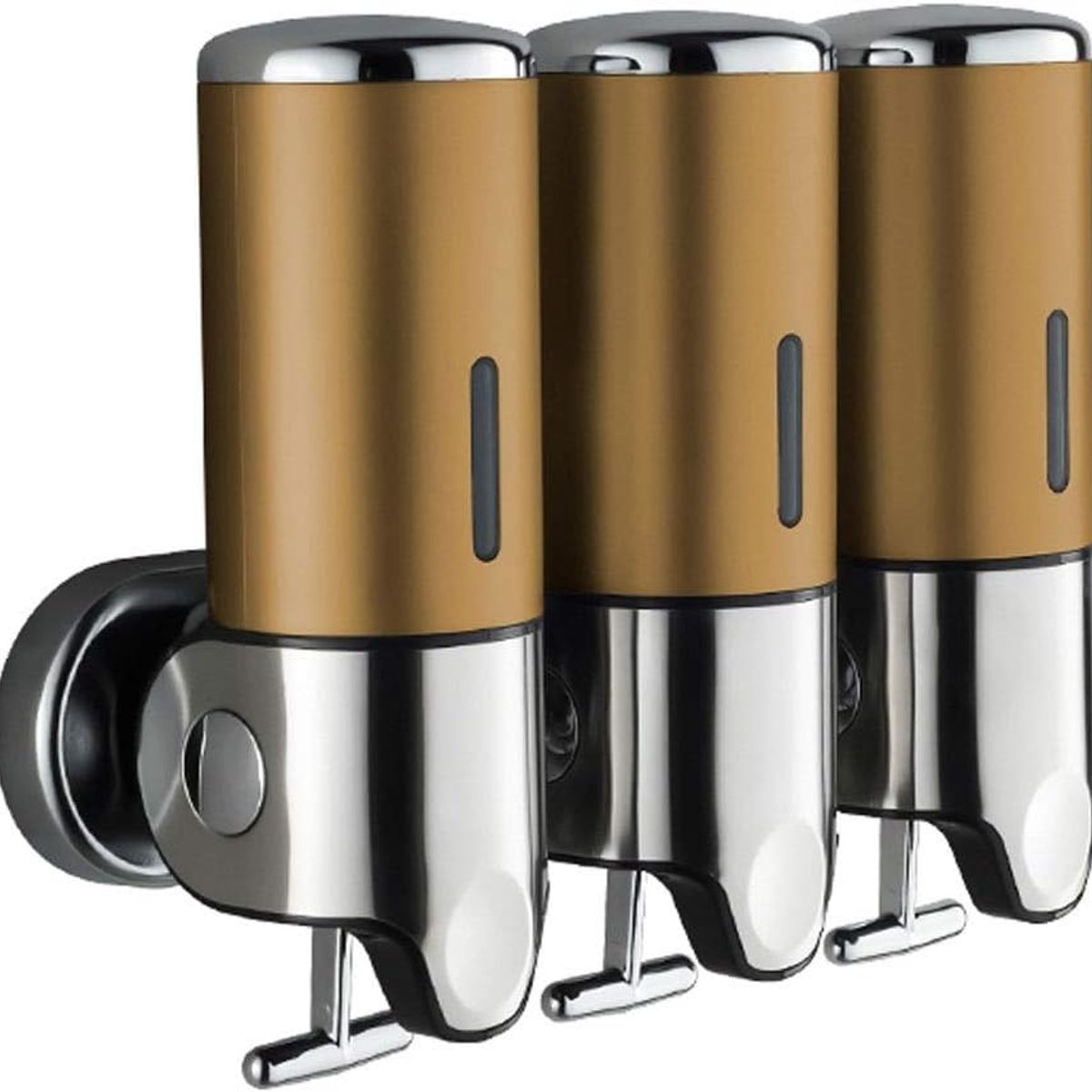 GENERICO - Dispensador De Jabón Para Ducha Set x3