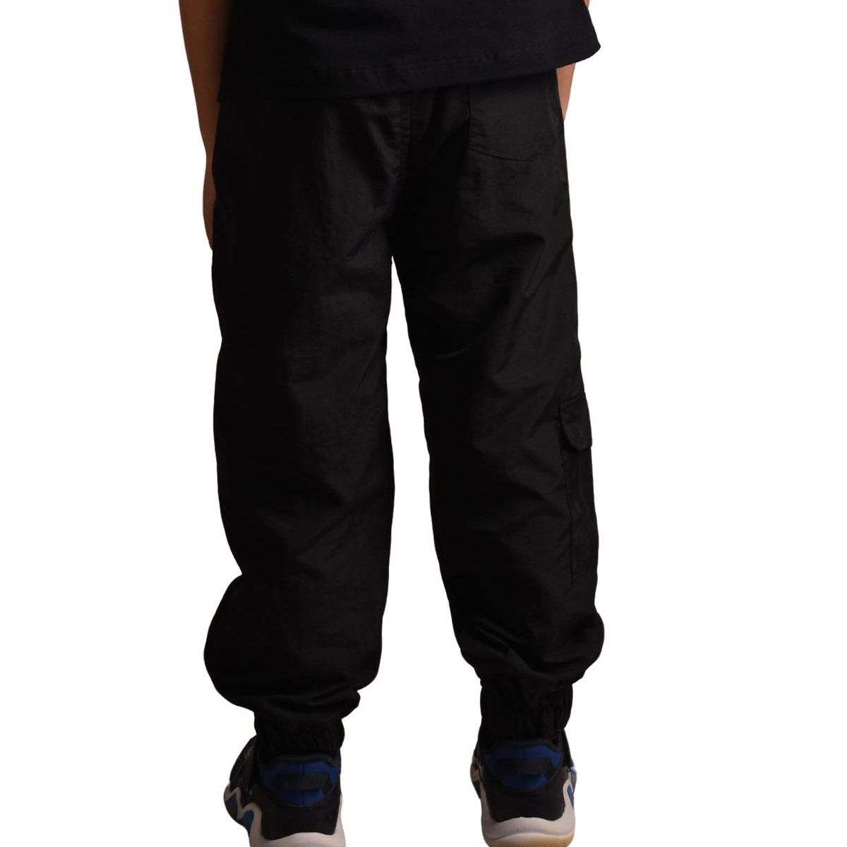 BIGBOYS - Pantalon Baggy Nautica Negro Niño