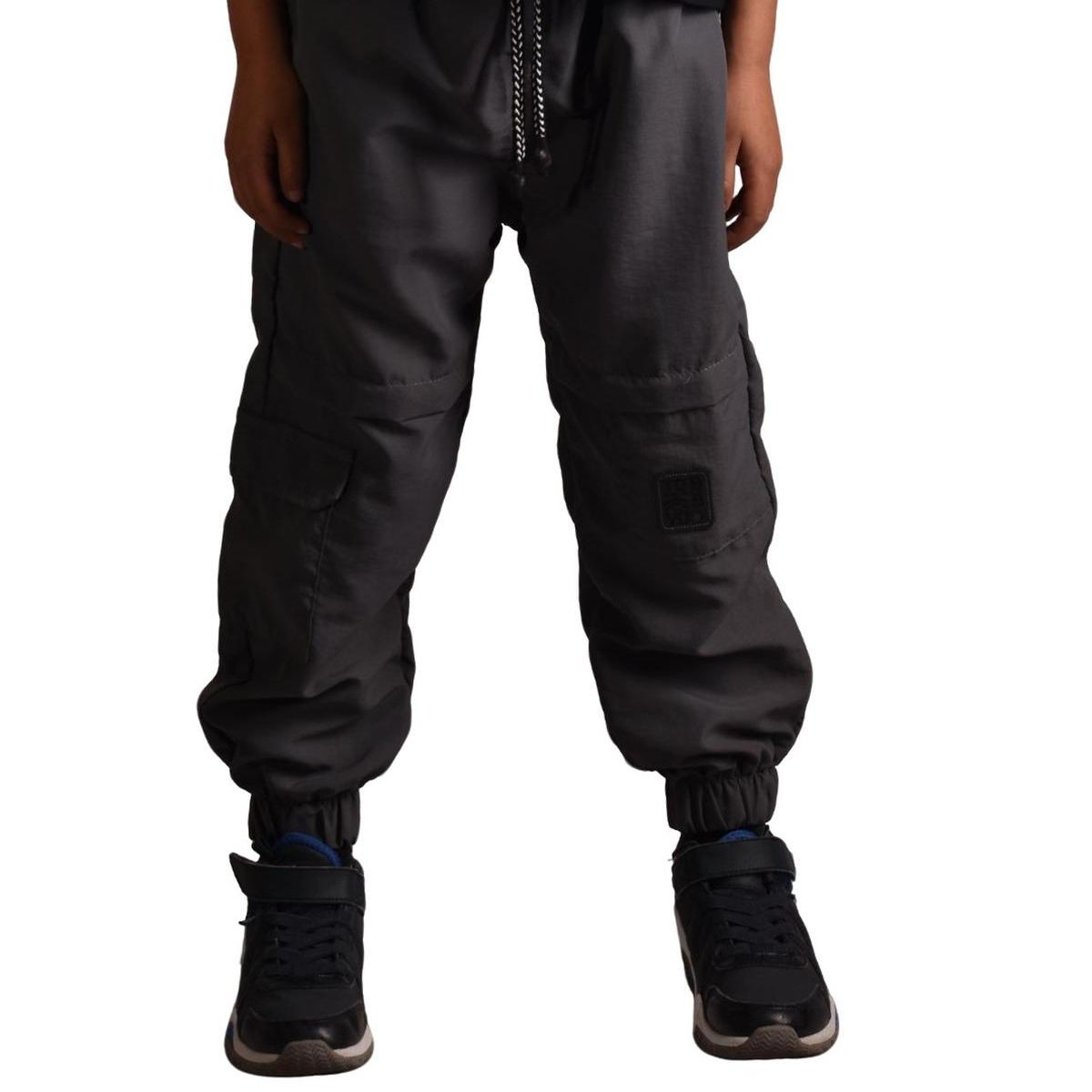 BIGBOYS - Pantalon Baggy Nautica Gris Niño