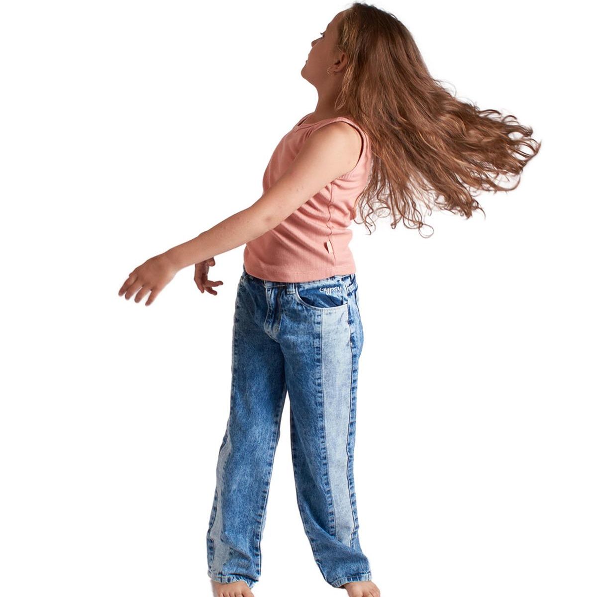 BIGBOYS - Crop Rib Palo Rosa Niña