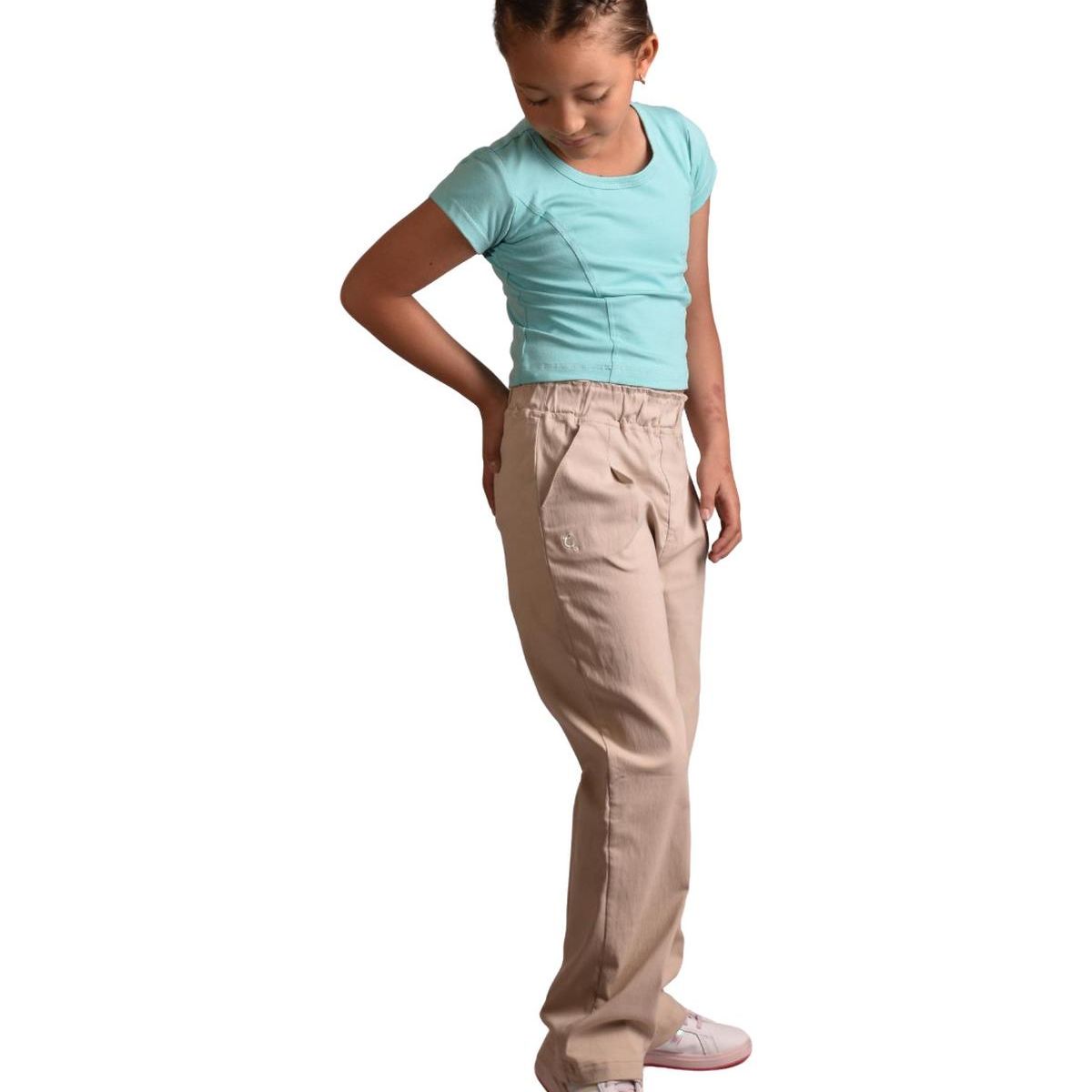 BIGBOYS - Pantalon Gypsy Beige Niña