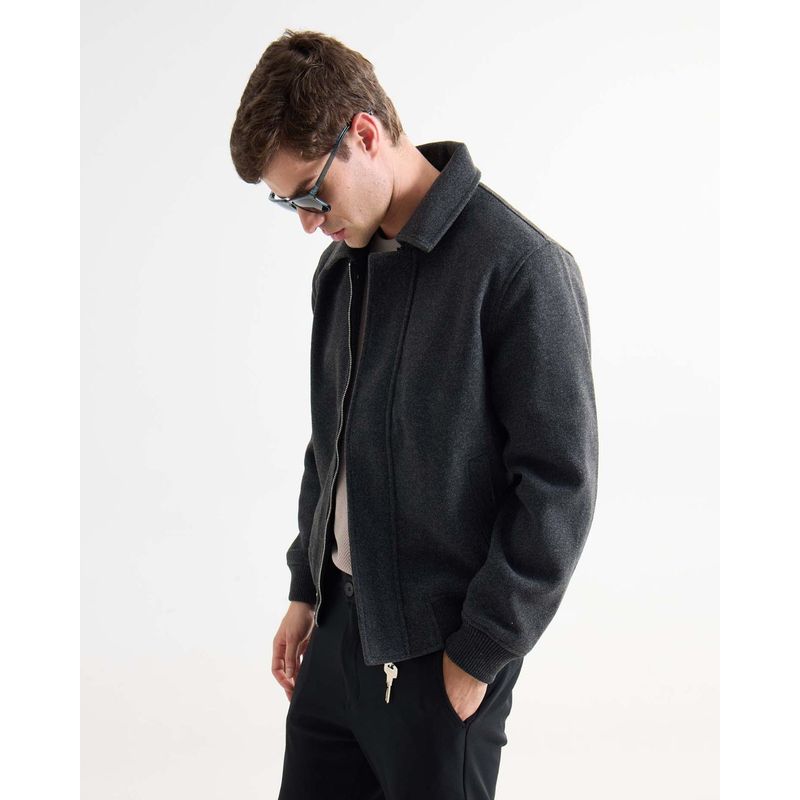 SEVEN SEVEN - Chaqueta Para Hombre Bomber Color Verde Marca Seven Seven #45080488
