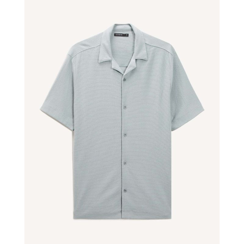 SEVEN SEVEN - Camisa De Hombre  Color Verde Marca Seven Seven #45012195