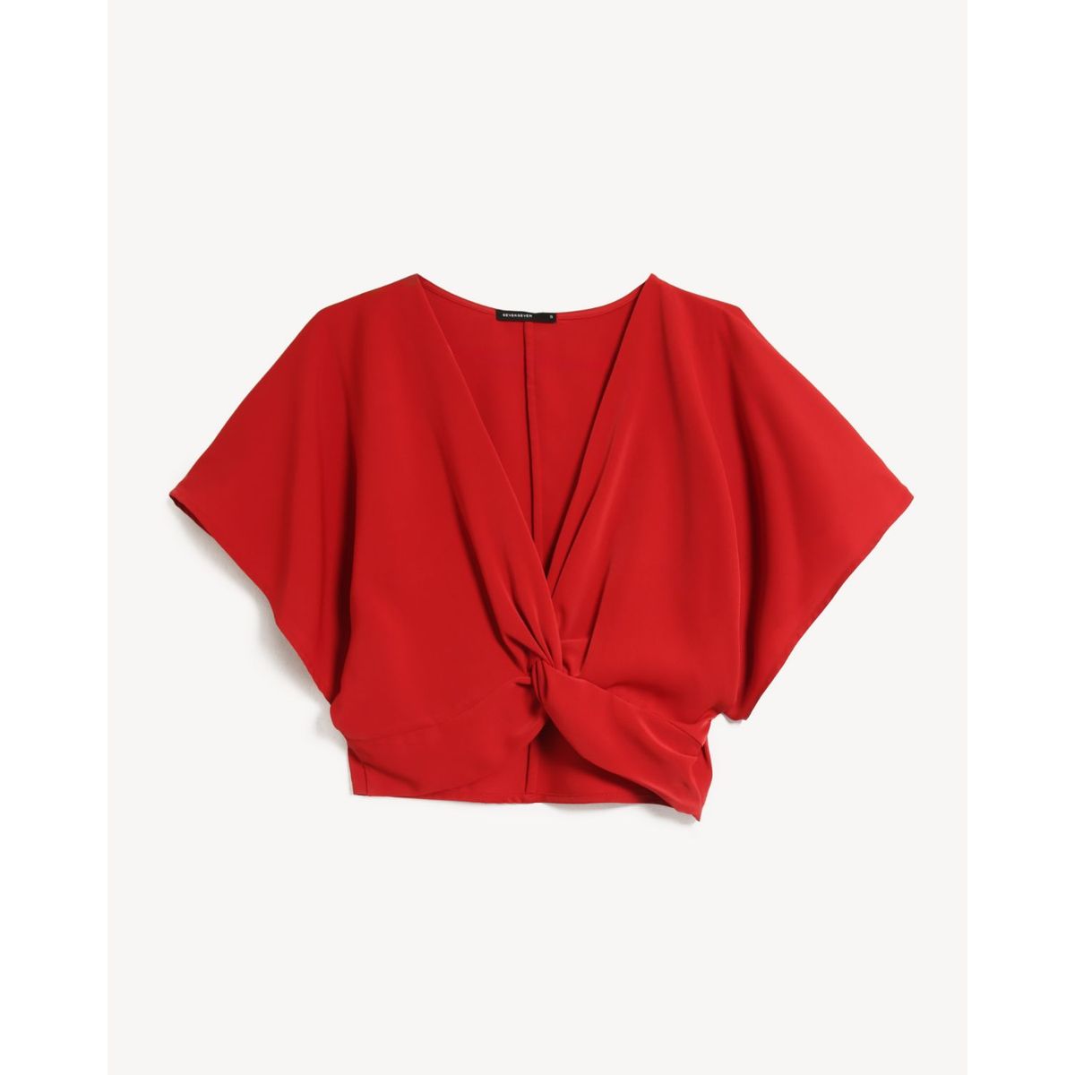 SEVEN SEVEN - Blusa Para Mujer Manga Corta Color Rojo Marca Seven Seven #28124110