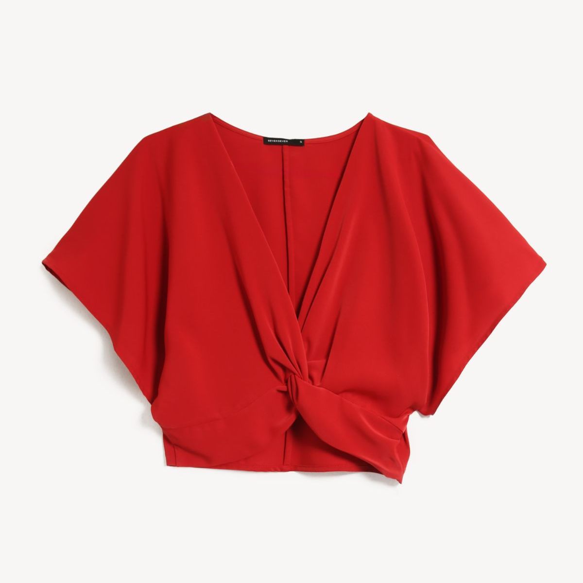SEVEN SEVEN - Blusa Para Mujer Manga Corta Color Rojo Marca Seven Seven #28124110