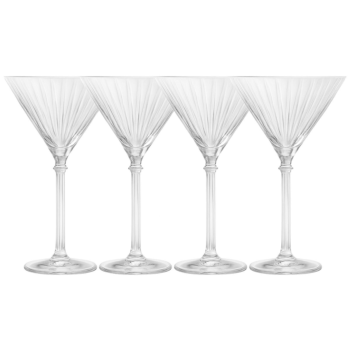 LIBBEY - Set x8 Copas Royal Champagne Coupe 320 ml y Martini 250 ml