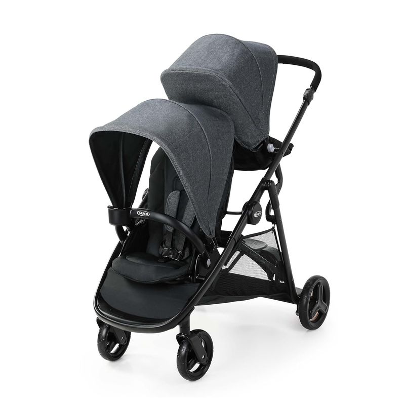 GRACO - Doble carrito Graco Ready2Grow 20 con asiento y plataforma
