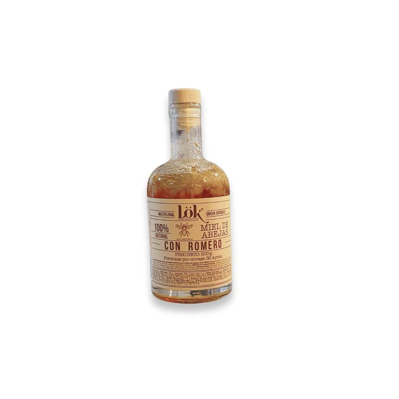 LOK FOODS - Miel Lok Abejas Natural Romero X 500g