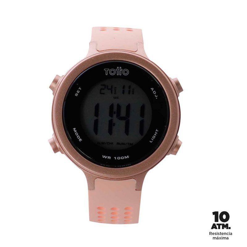 TOTTO - Reloj Digital Bubble Totto Durazno