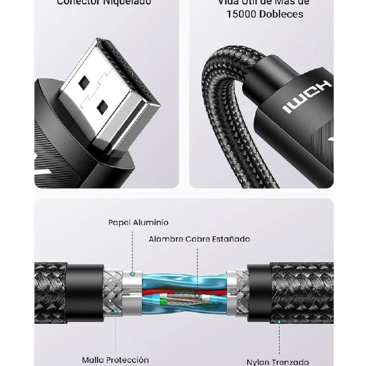 UGREEN - Ugreen Cable HDMI 4K 60hz