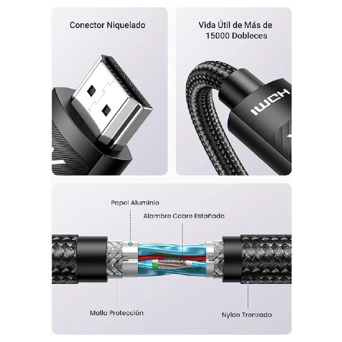 UGREEN - Ugreen Cable HDMI 4K 60hz