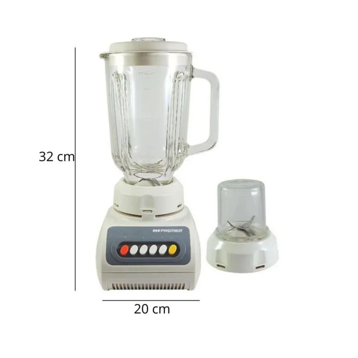 GENERICO - Licuadora 2 En 1 De Renahouse Germany 350 Con Picatodo