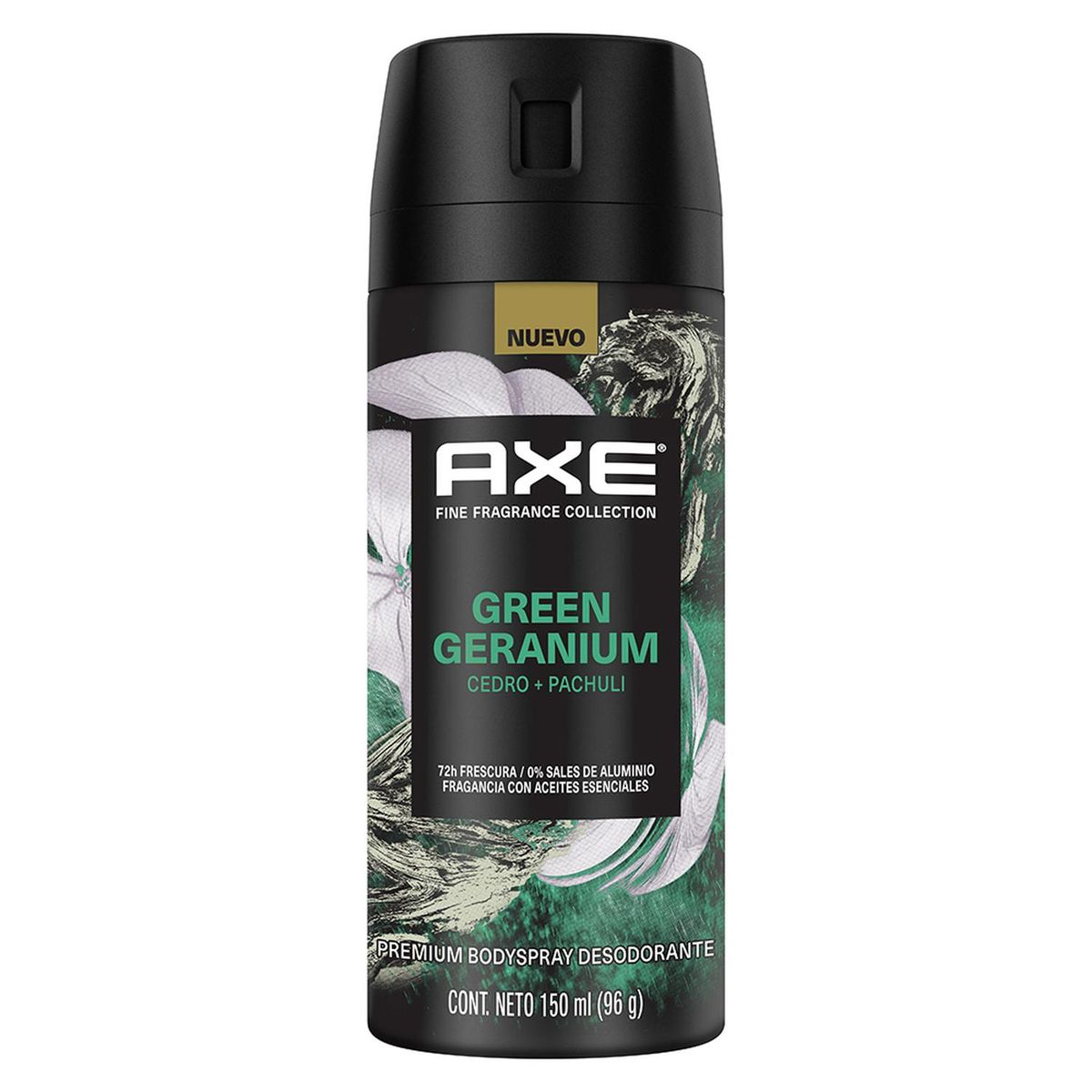 AXE - Desodorante AXE Aerosol BodySpray GREEN GERANIUM 150ML