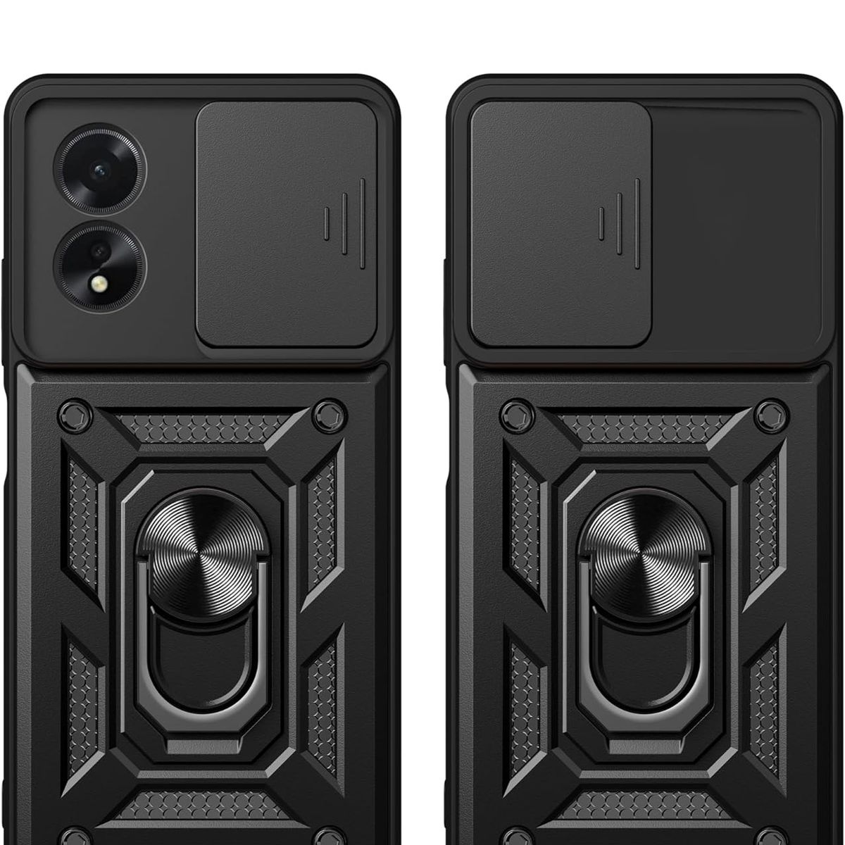 GENERICO - Forro Estuche Protector Funda Para Oppo A38 con Protector Cámara