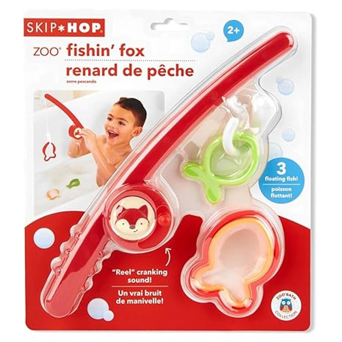 SKIP HOP - Juguete de baño para bebé Skip Hop pesca en zoo zorro