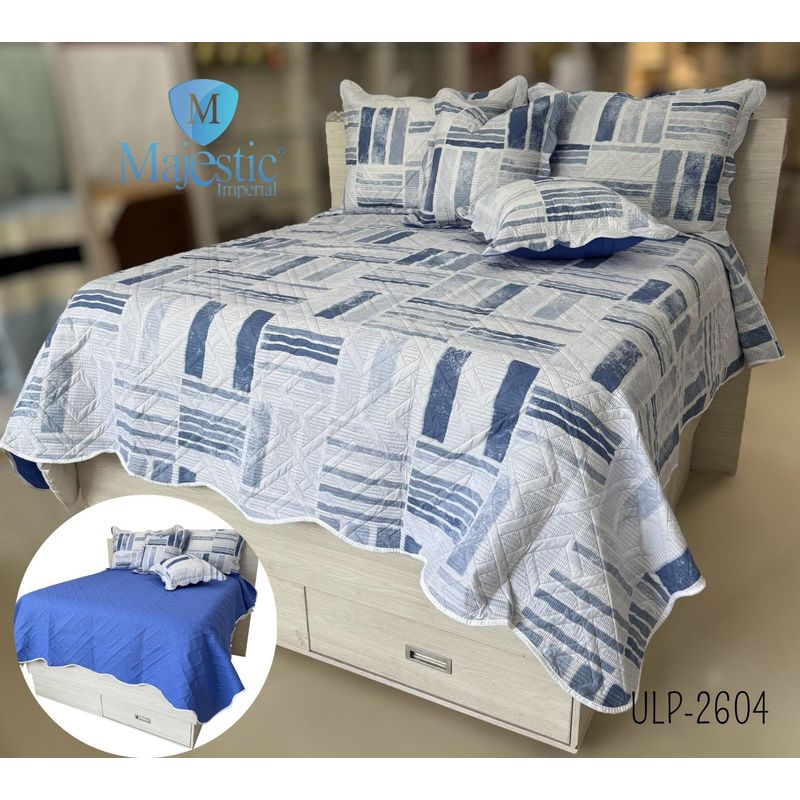 MAJESTIC IMPERIAL - Cubrecama (edredón) Para Cama Doble (140), Majestic 5 Piezas