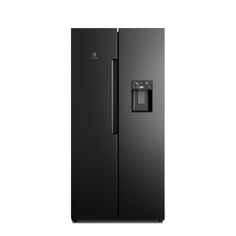 ELECTROLUX - Nevecón Electrolux no frost side by side 423L Inverter negro ERS45F3C5EB