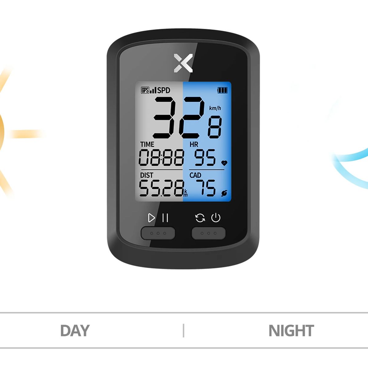 XOSS - Ciclocomputador Velocímetro Odometro Para Bicicletas