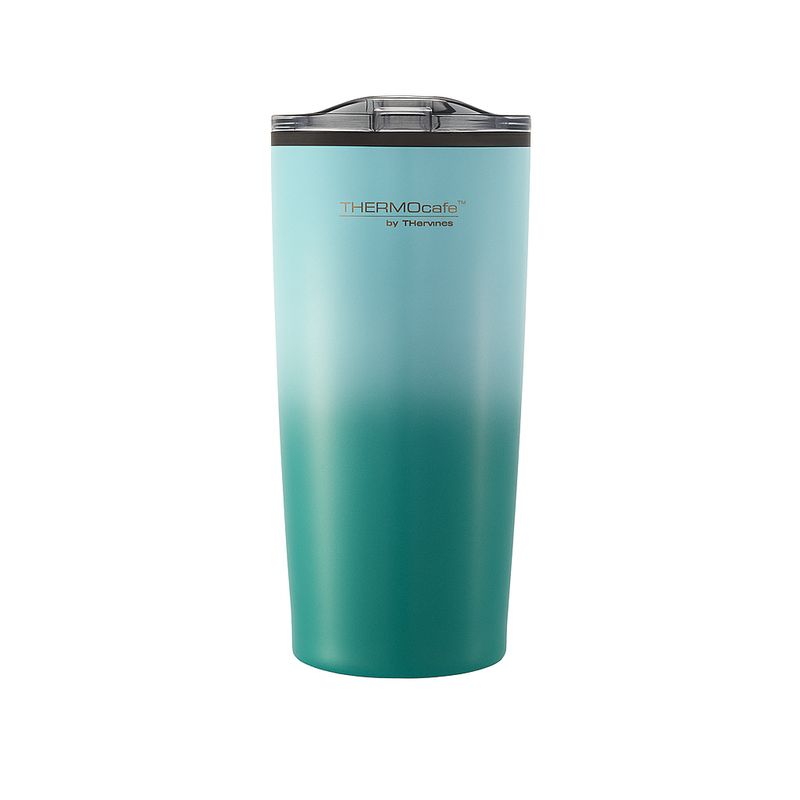 THERMOS - TERMO MUG ACERO INOXIDABLE DOBLE COLOR 460ML VERDE