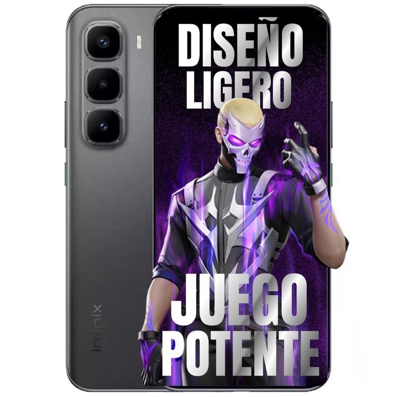 INFINIX - Celular INFINIX HOT 60 Pro Plus 256GB/8GB RAM - Negro