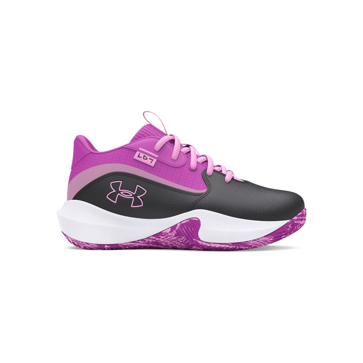 UNDER ARMOUR - Tenis Niño Under Armour Gs Lockdown 7 Gris UNDER ARMOUR