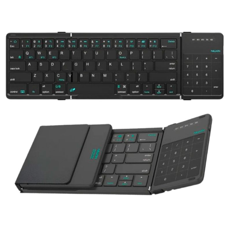 NILLKIN - Teclado Inalambrico Pocket Keyboard Plegable Nillkin Con Panel Táctil