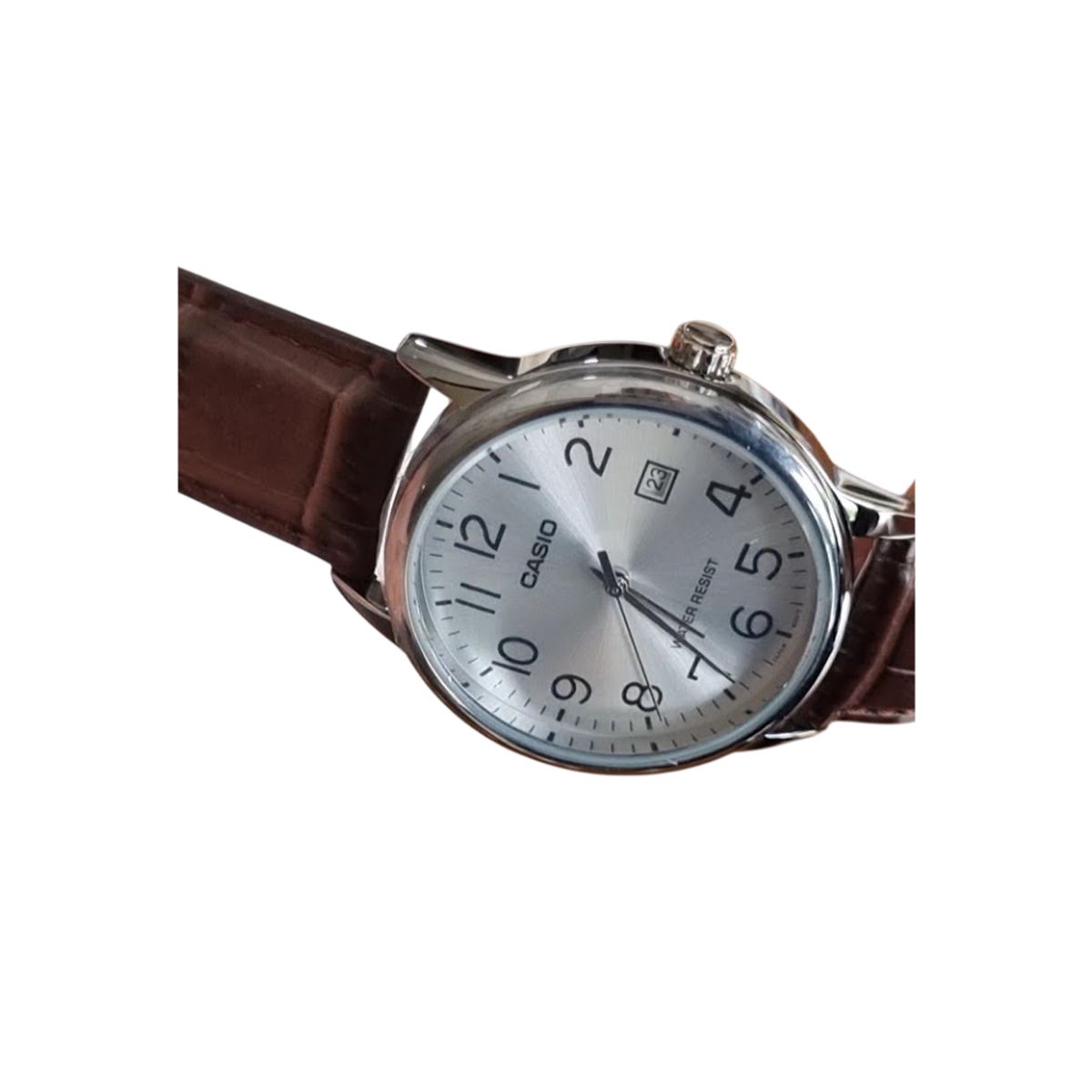 CASIO - Reloj Casio Para Hombre MTP-V002L-7B2 Cafe En Cuero