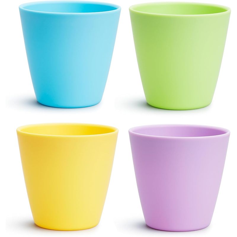 MUNCHKIN - Vasos de entrenamiento para niños Munchkin  8 oz pack de 4