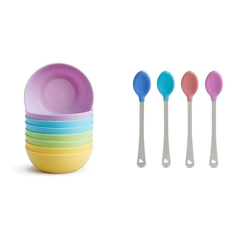 MUNCHKIN - Munchkin® Multi™ Platos y Cucharas Seguras Bebé 12 pz