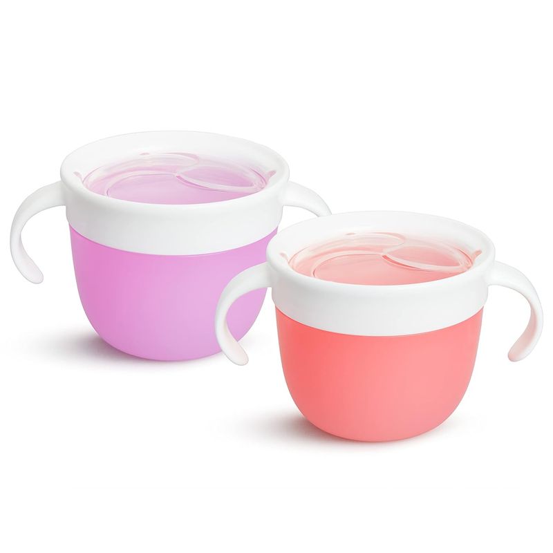 MUNCHKIN - Vasos anti-derrame Munchkin Snack Catcher  Pack 2