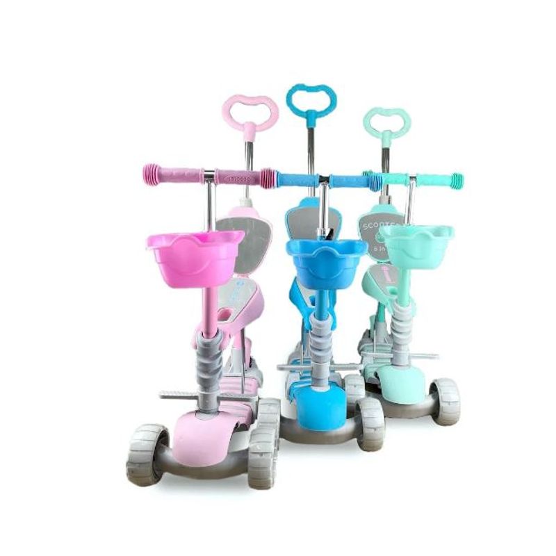 GENERAL - Monopatín Scooter 5 En 1