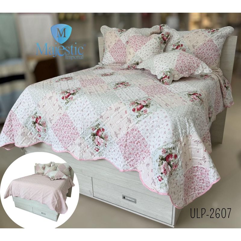 MAJESTIC IMPERIAL - Cubrecama (edredón) Para Cama Queen (160), Majestic 5 Piezas